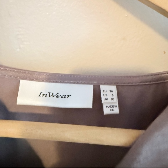 Elegant taupe Women's Top - Picture 3 of 4